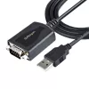 StarTech.com 2 prievadų PCI Express nuosekliosios sąsajos kortelė, dviejų prievadų PCIe į RS232 (DB9) nuoseklioji kortelė, 16C1050 UART, žemo/viso profilio laikikliai, COM išlaikymas, Windows/Linux