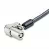 StarTech.com nešiojamojo kompiuterio kabelinė spyna suderinama su Noble Wedge®; 6 pėdų (2 m), apsauginė rakinama spyna, apsauginis kabelis Dell XPS/Latitude/2-in-1 nešiojamiesiems kompiuteriams, atsparus perpjovimui, plieninė kabelinė spyna nešiojamajam kompiuteriui