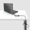 StarTech.com nešiojamojo kompiuterio kabelinė spyna suderinama su Noble Wedge®; 6 pėdų (2 m), apsauginė rakinama spyna, apsauginis kabelis Dell XPS/Latitude/2-in-1 nešiojamiesiems kompiuteriams, atsparus perpjovimui, plieninė kabelinė spyna nešiojamajam kompiuteriui