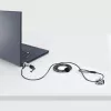 StarTech.com nešiojamojo kompiuterio kabelinė spyna suderinama su Noble Wedge®; 6 pėdų (2 m), apsauginė rakinama spyna, apsauginis kabelis Dell XPS/Latitude/2-in-1 nešiojamiesiems kompiuteriams, atsparus perpjovimui, plieninė kabelinė spyna nešiojamajam kompiuteriui