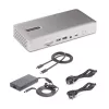 StarTech.com Universal USB4 & Thunderbolt 4 Docking Station, Quad Display on Windows, Dual Display on MacBook, HDMI DP Dock su 98W Laptop Charging