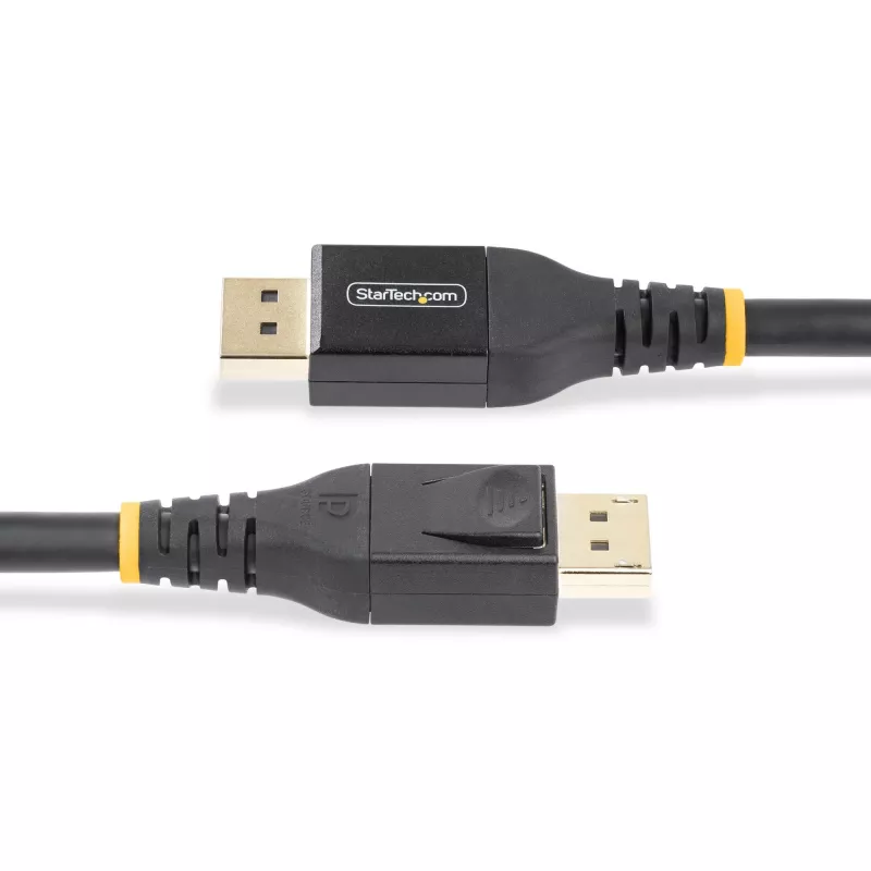 StarTech.com 7,6 m (25 pėd.) Aktyvus DisplayPort 1.4 laidas, DP8K DisplayPort laidas su HBR3, HDR10, MST, DSC 1.2, HDCP 2.2, 8K 60 Hz, 4K 120 Hz – DP 1.4 laidas M/M
