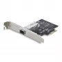 StarTech.com 1 prievado GbE SFP tinklo kortelė, PCIe 2.1 x1, Intel I210-IS, 1GbE valdiklis, 1000BASE vario/šviesolaidžio, vieno prievado Gigabit Ethernet NIC, staliniams/serverių foninėms plokštėms – suderinama su Windows ir Linux