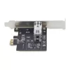 StarTech.com 1 prievado GbE SFP tinklo kortelė, PCIe 2.1 x1, Intel I210-IS, 1GbE valdiklis, 1000BASE vario/šviesolaidžio, vieno prievado Gigabit Ethernet NIC, staliniams/serverių foninėms plokštėms – suderinama su Windows ir Linux