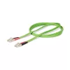 StarTech.com 2 m (6,6 pėdos) LC į LC (UPC) OM5 daugiamodis šviesolaidinis kabelis, 50/125 µm dvipusis LOMMF Zipcord, VCSEL, 40G/100G, LSZH šviesolaidinis trumpiklis