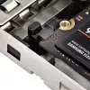 StarTech.com TR-M2-REMOVABLE-PCIE diskų dėklo skydelis Laikmenų dėklas Juoda, Sidabrinė