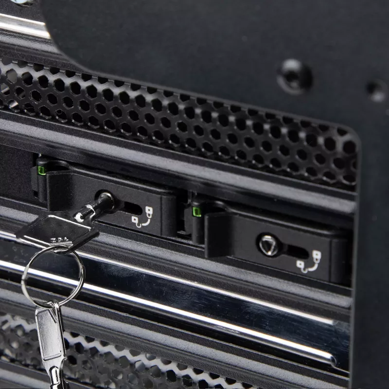 StarTech.com TR-M2-REMOVABLE-PCIE diskų dėklo skydelis Laikmenų dėklas Juoda, Sidabrinė