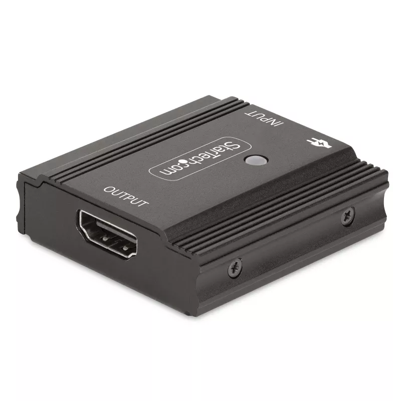 StarTech.com 33ft (10m) 8K 60Hz HDMI signalo stiprintuvas, aktyvus HDMI 2.1 linijos kartotuvas ir vaizdo signalo stiprintuvas iki 8K 60Hz/4K 144Hz, kompaktiškas HDMI kabelio ilgintuvas – HDMI signalo prailginimas