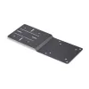 StarTech.com VESA tvirtinimo laikiklis, skirtas NUC / ploniems klientams arba nešiojamojo kompiuterio prijungimo stotims, VESA 75x75 / 100x100 suderinama prailginimo plokštė, skirta mini kompiuteriui