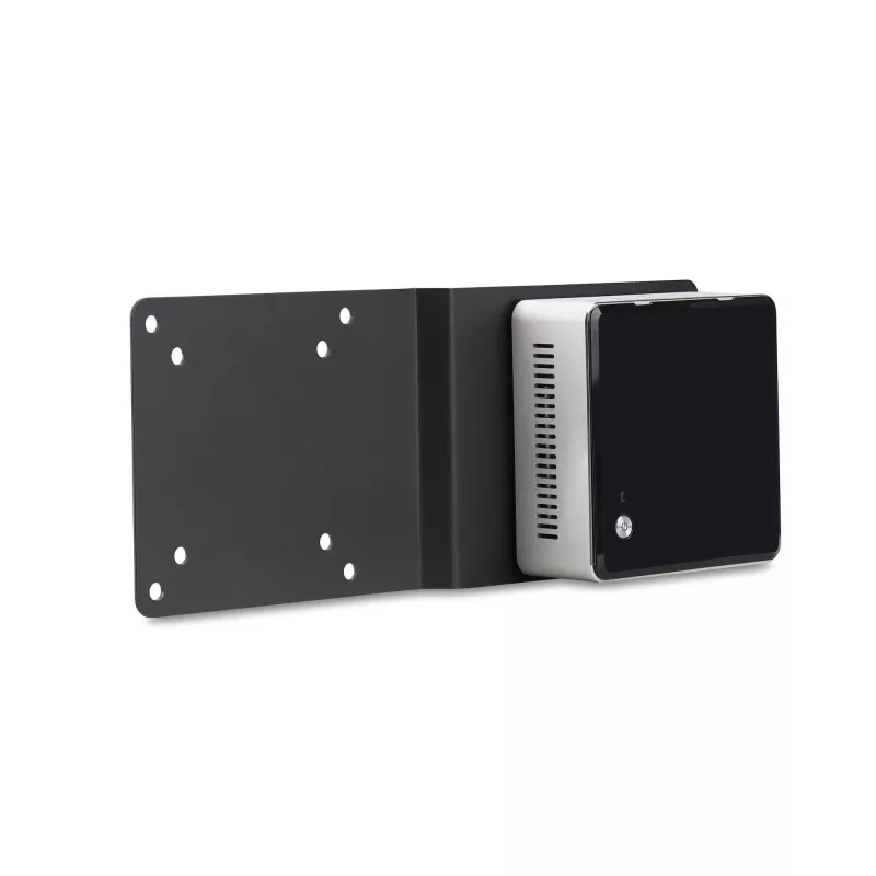 StarTech.com VESA tvirtinimo laikiklis, skirtas NUC / ploniems klientams arba nešiojamojo kompiuterio prijungimo stotims, VESA 75x75 / 100x100 suderinama prailginimo plokštė, skirta mini kompiuteriui