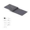 StarTech.com VESA tvirtinimo laikiklis, skirtas NUC / ploniems klientams arba nešiojamojo kompiuterio prijungimo stotims, VESA 75x75 / 100x100 suderinama prailginimo plokštė, skirta mini kompiuteriui