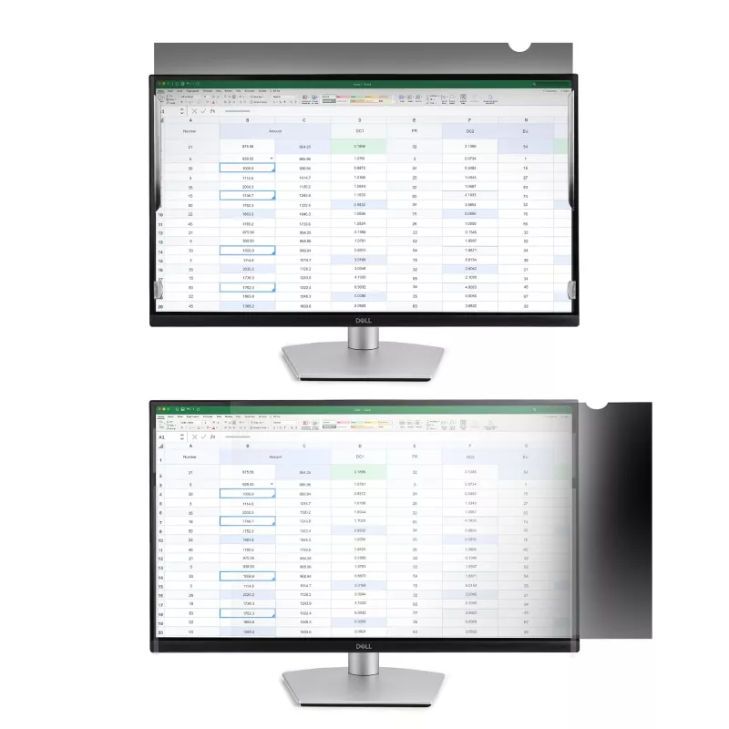 StarTech.com 22 colių 16:9 kompiuterio monitoriaus privatumo filtras, apsaugantis nuo akinimo privatumo ekranas su 51 % mėlynos šviesos mažinimu, monitoriaus ekrano apsauga su +/- 30 laipsnių matymo kampu