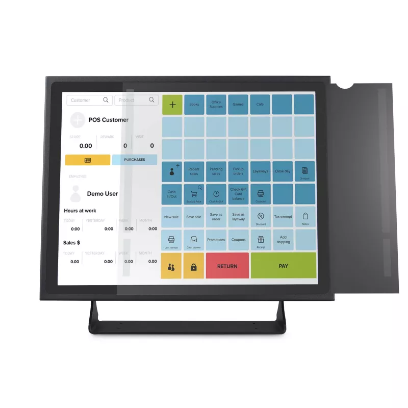 StarTech.com 17 colių 5:4 kompiuterio monitoriaus privatumo filtras, nuo akinimo apsaugantis privatumo ekranas su 51 % mėlynos šviesos mažinimu, monitoriaus ekrano apsauga su +/- 30° matymo kampu