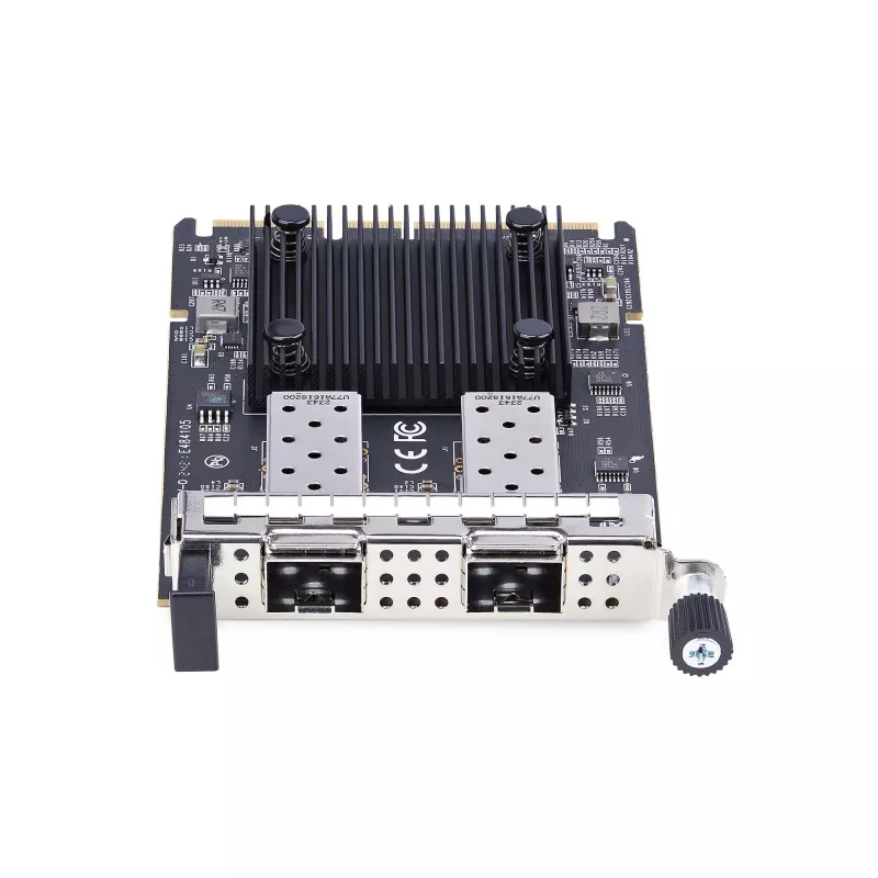 StarTech.com 2 prievadų 10 Gb/s SFP+ OCP 3.0 serverio tinklo plokštė su Intel X710, SFF 4C+ suderinama, dviejų prievadų OCP NIC, veikia su Windows ir Linux
