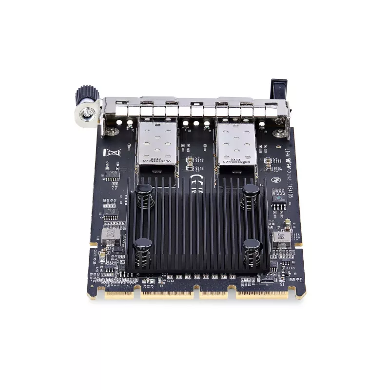 StarTech.com 2 prievadų 10 Gb/s SFP+ OCP 3.0 serverio tinklo plokštė su Intel X710, SFF 4C+ suderinama, dviejų prievadų OCP NIC, veikia su Windows ir Linux