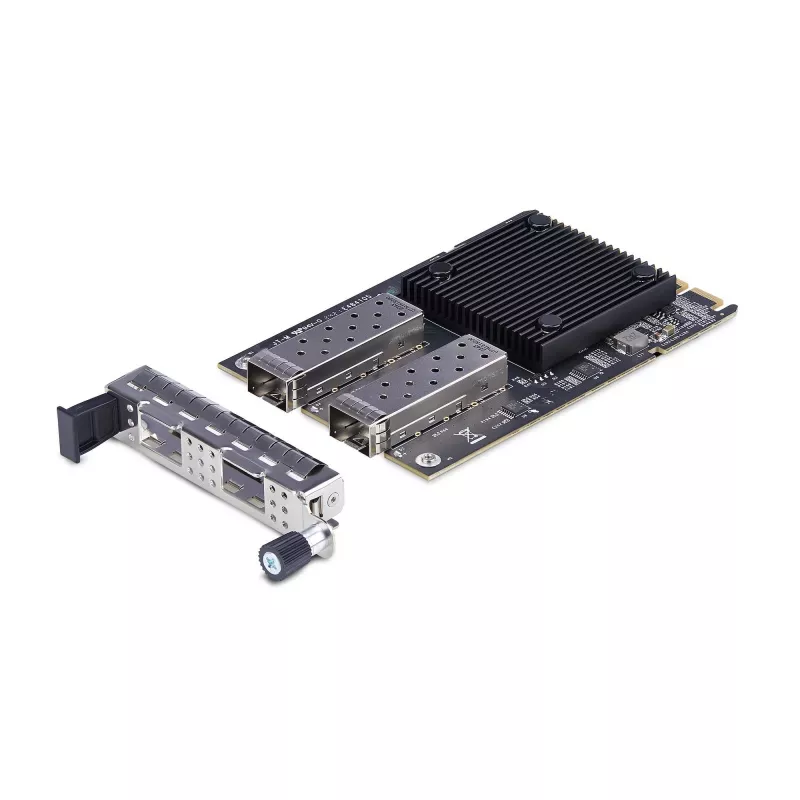 StarTech.com 2 prievadų 10 Gb/s SFP+ OCP 3.0 serverio tinklo plokštė su Intel X710, SFF 4C+ suderinama, dviejų prievadų OCP NIC, veikia su Windows ir Linux