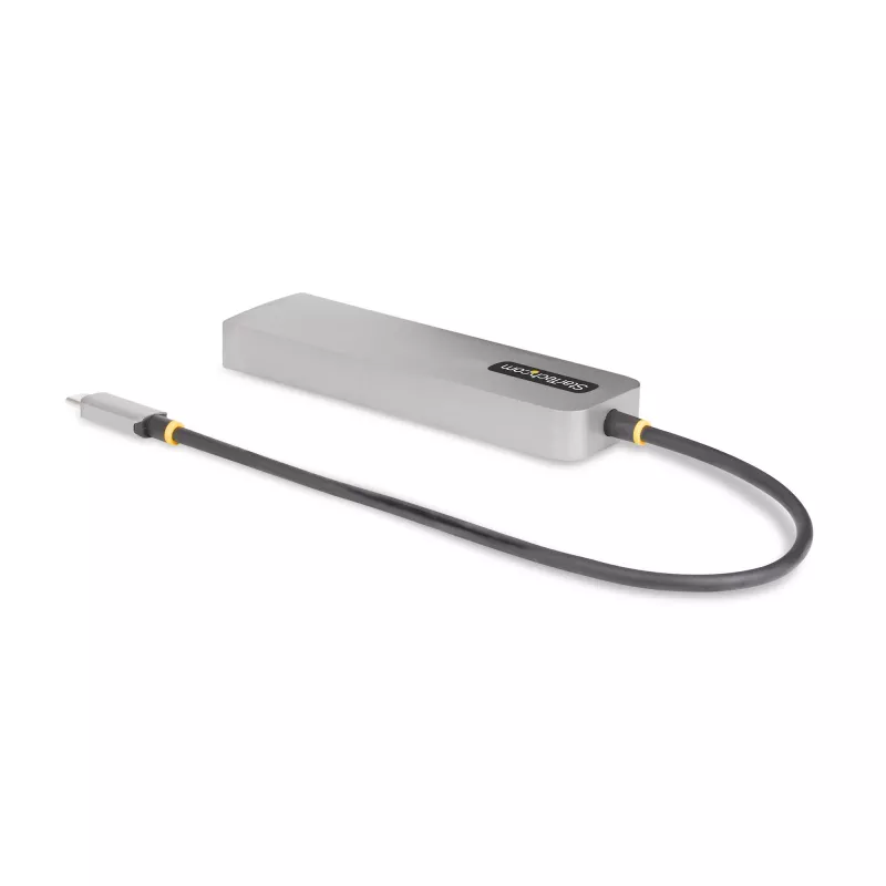 StarTech.com 3 prievadų USB-C šakotuvas su 2,5 Gbps eternetu ir 100 W maitinimo perdavimo prievadu, USB 3.2 10 Gbps, 2x USB-A / 1x USB-C, nešiojamasis USB Type-C adapterio šakotuvas