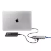 StarTech.com 3 prievadų USB-C šakotuvas su 2,5 Gbps eternetu ir 100 W maitinimo perdavimo prievadu, USB 3.2 10 Gbps, 2x USB-A / 1x USB-C, nešiojamasis USB Type-C adapterio šakotuvas