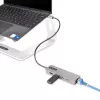 StarTech.com 3 prievadų USB-C šakotuvas su 2,5 Gbps eternetu ir 100 W maitinimo perdavimo prievadu, USB 3.2 10 Gbps, 2x USB-A / 1x USB-C, nešiojamasis USB Type-C adapterio šakotuvas