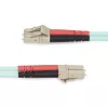 StarTech.com 20 m (65 pėd.) LC/UPC į LC/UPC OM4 daugiamodis šviesolaidinis kabelis, 50/125 µm LOMMF/VCSEL Zipcord pluoštas, 100G, maži įterpimo nuostoliai - LSZH šviesolaidinis trumpiklis