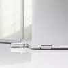 StarTech.com plonas užraktas, suderinamas su Noble Wedge® lizdu, 5 pėdų (1,5 m) fiksavimo kabelis, stalo apsauga nuo vagystės nešiojamam kompiuteriui / ultrabook'ui, atsparus perpjovimui plieninis kabelis, kombinacinė spyna
