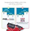 StarTech.com 1M25-U3-M2-ADAPTER sąsajos plokštės / adapteris Vidinis M.2