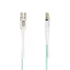 StarTech.com 4 m (13 pėdų) LC į LC (UPC) OM4 daugiamodis optinis kabelis su stūmimo-traukimo skirtukais, 50/125 µm, 100G, nejautrus lenkimui, mažais įterpimo nuostoliais – LSZH optinis sujungimo laidas