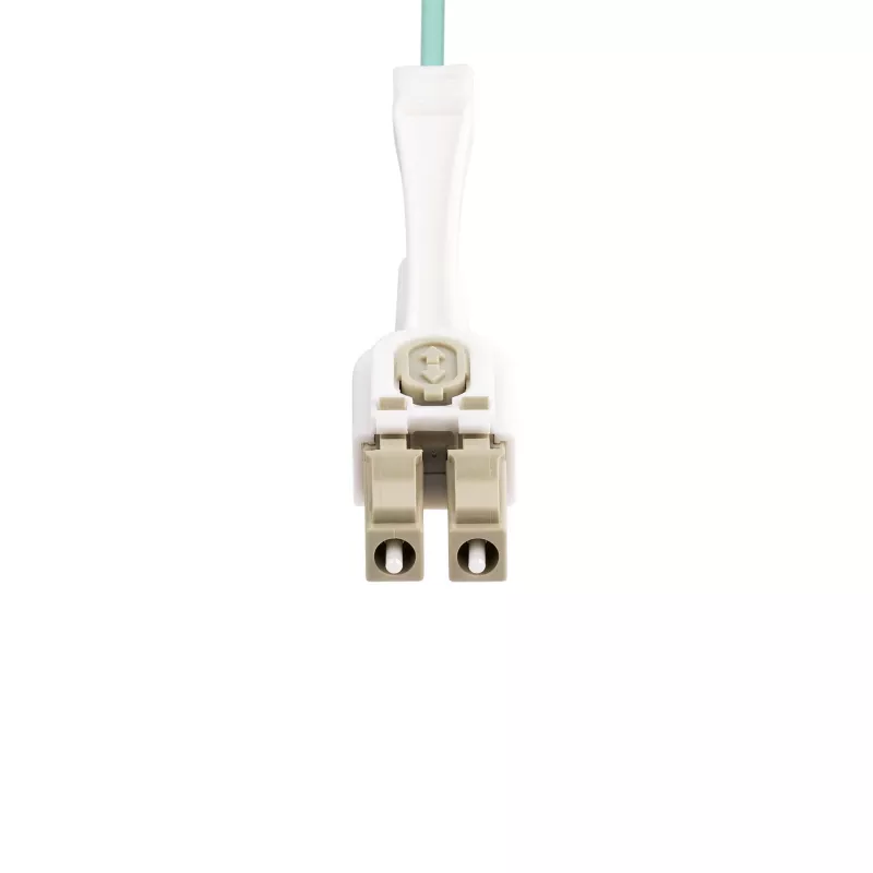 StarTech.com 4 m (13 pėdų) LC į LC (UPC) OM4 daugiamodis optinis kabelis su stūmimo-traukimo skirtukais, 50/125 µm, 100G, nejautrus lenkimui, mažais įterpimo nuostoliais – LSZH optinis sujungimo laidas