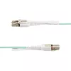 StarTech.com 5 m (16,4 pėd.) LC į LC (UPC) OM4 daugiamodis optinis kabelis su stūmimo-traukimo kortelėmis, 50/125 µm, 100G, nejautrus lenkimui, mažas įterpimo nuostolis - LSZH optinis jungiamasis laidas