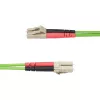 StarTech.com 1 m (3,3 pėd.) LC į LC (UPC) OM5 daugiamodis šviesolaidinis kabelis, 50/125 µm dvipusis LOMMF užtrauktuko tipo, VCSEL, 40G/100G, LSZH šviesolaidinis trumpiklis