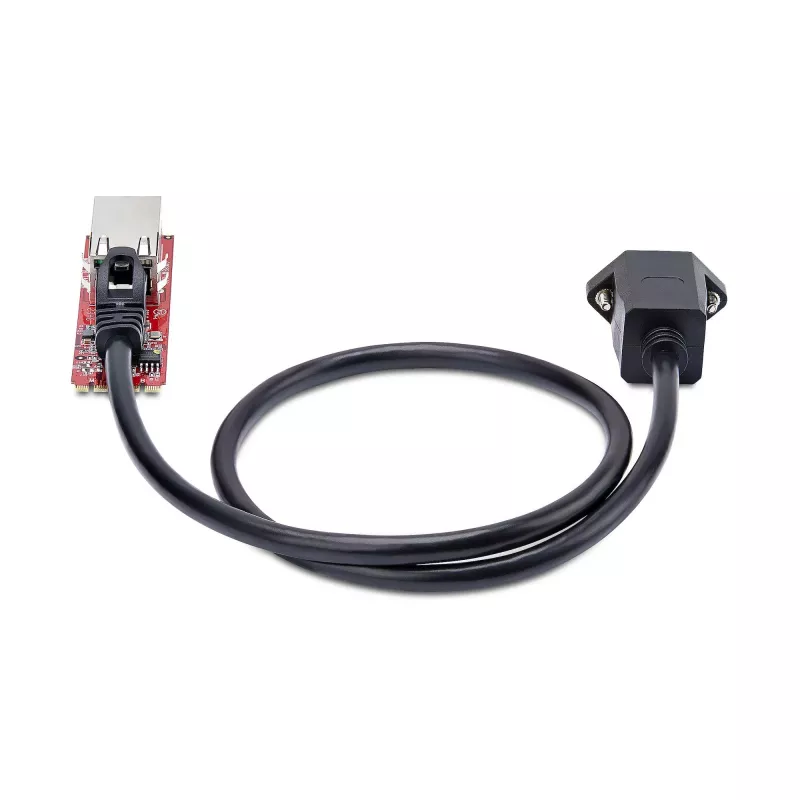 StarTech.com 1 prievado 2.5GbE M.2 2280 tinklo plokštė, kelių gigabitų sparta (2.5G/1G/100M/10M), NBASE-T (802.3bz) NIC, M.2 B+M raktas, PCIe Ethernet sąsaja, SFF / staliniams kompiuteriams – TAA