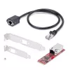 StarTech.com 1 prievado 2.5GbE M.2 2280 tinklo plokštė, kelių gigabitų sparta (2.5G/1G/100M/10M), NBASE-T (802.3bz) NIC, M.2 B+M raktas, PCIe Ethernet sąsaja, SFF / staliniams kompiuteriams – TAA