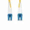 StarTech.com 40 m (131 pėd.) LC į LC (UPC) OS2 vienmodis dvipusis šviesolaidinis kabelis, 9/125 µm, 100G, nejautrus lenkimui, mažas įterpimo nuostolis – LSZH šviesolaidinis jungiamasis laidas