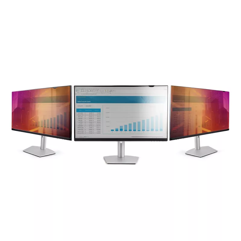 StarTech.com 27 colių 16:9 auksinis monitoriaus privatumo ekranas, reversinis filtras su sustiprintu privatumu, blizgus kompiuterio apsaugos filtras, nuimamas ekrano apsaugas/skydas, +/- 30 laipsnių