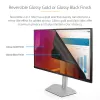 StarTech.com 27 colių 16:9 auksinis monitoriaus privatumo ekranas, reversinis filtras su sustiprintu privatumu, blizgus kompiuterio apsaugos filtras, nuimamas ekrano apsaugas/skydas, +/- 30 laipsnių