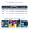 StarTech.com 23,8 col. 16:9 kompiuterio monitoriaus privatumo ekranas, pakabinamas akrilo filtras, greitai montuojama apsauginė priemonė, monitoriaus ekrano apsauga, +/- 30° matymo kampas, blizgus