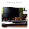 StarTech.com 24 colių 16:9 kompiuterio monitoriaus privatumo ekranas, kabinamas akrilinis filtras, greitai montuojamas apsauginis skydas, monitoriaus ekrano apsauga, +/- 30° matymo kampas, blizgus