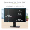 StarTech.com 24 colių 16:9 kompiuterio monitoriaus privatumo ekranas, kabinamas akrilinis filtras, greitai montuojamas apsauginis skydas, monitoriaus ekrano apsauga, +/- 30° matymo kampas, blizgus