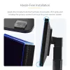 StarTech.com 24 colių 16:9 kompiuterio monitoriaus privatumo ekranas, kabinamas akrilinis filtras, greitai montuojamas apsauginis skydas, monitoriaus ekrano apsauga, +/- 30° matymo kampas, blizgus