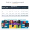 StarTech.com 27 colių 16:9 kompiuterio monitoriaus privatumo ekranas, kabinamas akrilinis filtras, greitai montuojamas apsauginis skydas, monitoriaus ekrano apsauga, +/- 30° žiūrėjimo kampas, blizgus