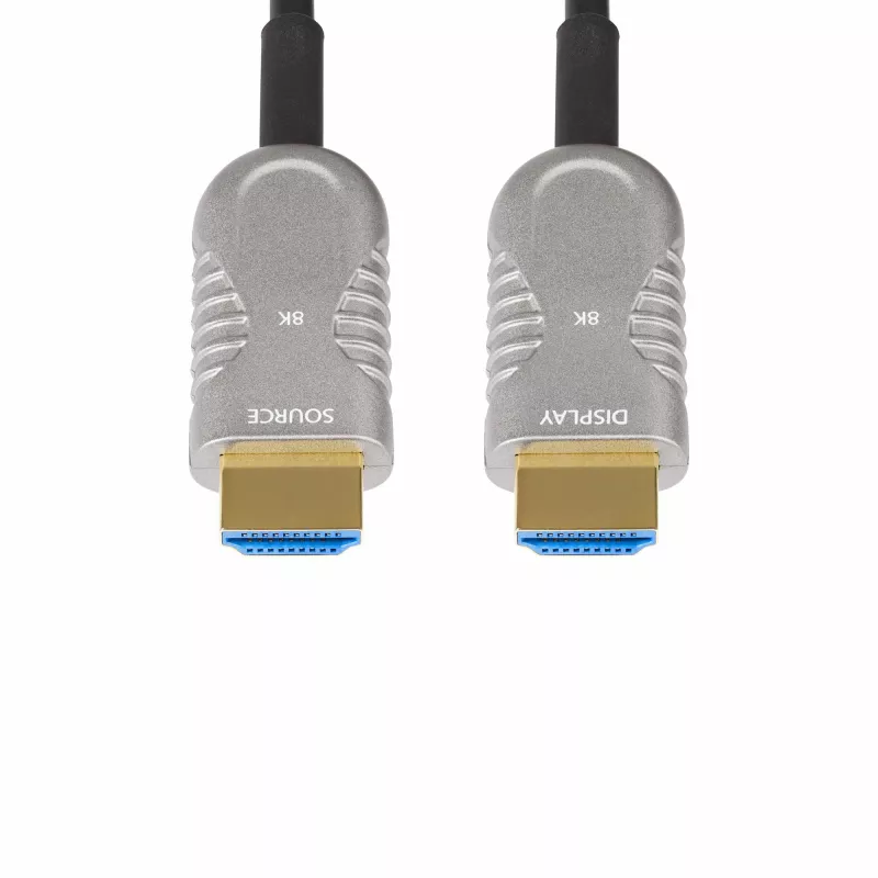 StarTech.com 30ft (9,1 m) HDMI 2.1 hibridinis aktyvus optinis kabelis (AOC), CMP, plenum patvirtintas, 8K itin didelės spartos HDMI 2.1/2.0 šviesolaidinis kabelis, 48 Gbit/s, 8K 60 Hz / 4K 120 Hz, HDR10+/FRL/TMDS/eARC