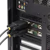 “StarTech.com” 4 prievadų nuoseklioji PCIe kortelė, keturių prievadų PCI Express į RS232/RS422/RS485 (DB9) nuoseklioji kortelė, komplekte žemo profilio laikiklis, 16C1050 UART, Windows/Linux, atitinka TAA – 4 lygio ESD apsauga