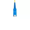 StarTech.com 100m (328 pėdų) SC į SC (UPC) OS2 vienmodis simpleksinis šviesolaidinis kabelis, 9/125 µm, 40G/100G, nejautrus lenkimui, maži įterpimo nuostoliai, LSZH šviesolaidinis perjungimo laidas