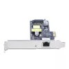 StarTech.com 1 prievado 2,5 Gbps NBASE-T PoE tinklo plokštė, Intel I225-V, 802.3af/at PoE+ kelių gigabitų NIC, PCI Express serverio LAN plokštė, SATA maitinama stalinio kompiuterio eterneto sąsaja – palaiko Windows, Linux