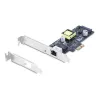 StarTech.com 1 prievado 2,5 Gbps NBASE-T PoE tinklo plokštė, Intel I225-V, 802.3af/at PoE+ kelių gigabitų NIC, PCI Express serverio LAN plokštė, SATA maitinama stalinio kompiuterio eterneto sąsaja – palaiko Windows, Linux