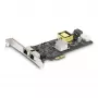 StarTech.com 2 prievadų 2,5 Gbps NBASE-T PoE tinklo plokštė, du Intel I225-V, 802.3af/at PoE+ kelių gigabitų NIC, PCI Express serverio LAN plokštė, LP4/8 kontaktų maitinama per PCIe