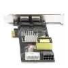 StarTech.com 2 prievadų 2,5 Gbps NBASE-T PoE tinklo plokštė, du Intel I225-V, 802.3af/at PoE+ kelių gigabitų NIC, PCI Express serverio LAN plokštė, LP4/8 kontaktų maitinama per PCIe