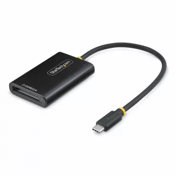 StarTech.com USB-C CFexpress Type B kortelių skaitytuvas, USB 10 Gbps, nešiojamasis atminties kortelių skaitytuvas, USB Type-C į CF Express 2.0 adapteris, veikia su bet kuria operacine sistema