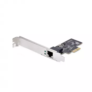 StarTech.com 1 prievado 2,5 Gbps NBASE-T PCIe tinklo plokštė, Intel® I225-V, vieno prievado kompiuterio tinklo plokštė, Ethernet MultiGigabit NIC, PCI Express serverio LAN plokštė