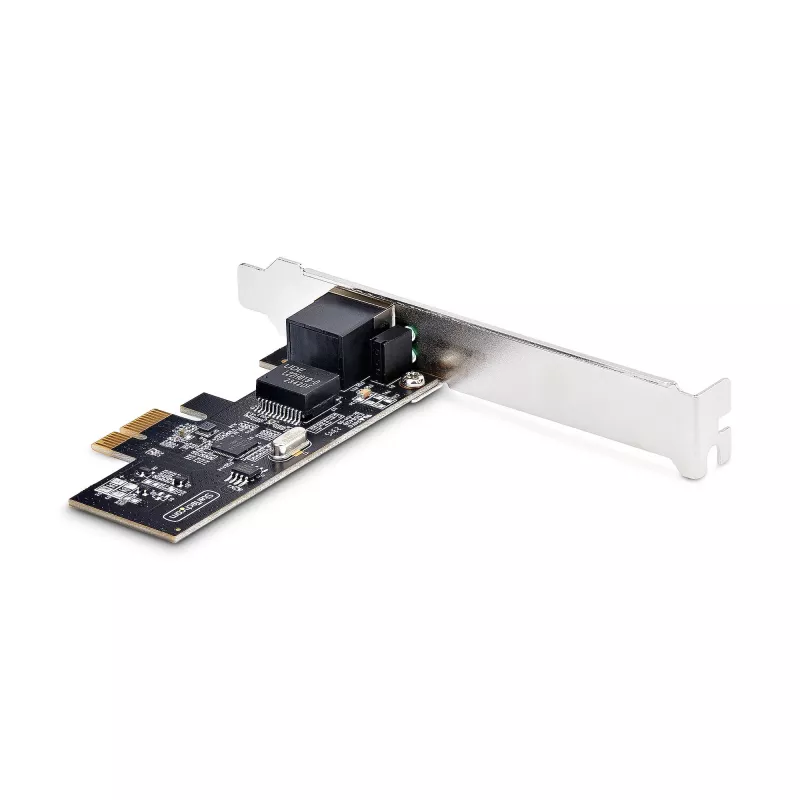 StarTech.com 1 prievado 2,5 Gbps NBASE-T PCIe tinklo plokštė, Intel® I225-V, vieno prievado kompiuterio tinklo plokštė, Ethernet MultiGigabit NIC, PCI Express serverio LAN plokštė
